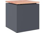 Syfax™ Panchina Da Giardino Antracite 40 X 40 X 43 Cm Acciaio