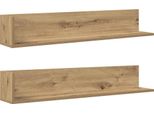 Syfax™ Mensole Da Parete 2 Pz Artigianale 100X16,5X16,5 Cm Truciolato