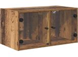 Syfax™ Armadi Da Parete 2 Pcs Legno Vecchio 68 X 37 X 35 Cm