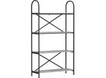 Syfax™ Libreria Grigio Sonoma 80 X 30 X 146 Cm Legno Multistrato