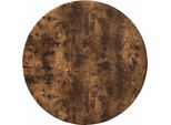 Syfax™ Piano Del Tavolo Rovere Fumo 40 X 40 X 1,5 Cm Legno Multistrato
