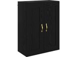 Syfax™ Pensile Rovere Nero 69,5 X 34 X 90 Cm Legno Multistrato