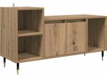 Syfax™ Mobile Tv Rovere Artigianale 100 X 35 X 55 Cm Legno Multistrato