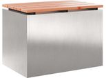 Syfax™ Panchina Da Giardino Argento 60 X 40 X 43 Cm