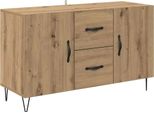 Syfax™ Credenza Rovere Artigianale 100 X 36 X 60 Cm Legno Multistrato