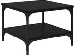 Syfax™ Tavolino Da Salotto Rovere Nero 55 X 55 X 40 Cm