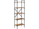 Syfax™ Libreria Legno Vecchio 56 X 32 X 174 Cm Legno Multistrato
