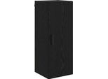 Syfax™ Pensile Rovere Nero 34,5 X 34 X 90 Cm Legno Multistrato