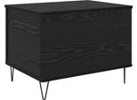 Syfax™ Tavolino Da Salotto Rovere Nero 60 X 44,5 X 45 Cm