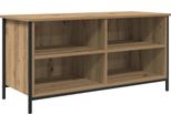 Syfax™ Mobile Tv Rovere Artigianale 100 X 40 X 50 Cm Legno Multistrato