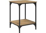 Syfax™ Tavolino Da Salotto Rovere Artigianale 40 X 40 X 55 Cm