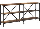 Syfax™ Tavolo Consolle Con Lo Scaffale Legno Vecchio 160 X 30 X 75 Cm