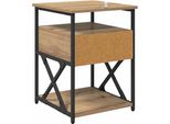 Syfax™ Armadio Da Notte Rovere Artigianale 40 X 42 X 55 Cm