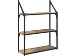 Syfax™ Scaffale Da Parete Rovere Artigianale 60 X 21 X 78,5 Cm