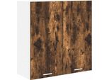 Syfax™ Armadio Pensile Con Porta Riga Rovere Fumé 80 X 31 X 80 Cm