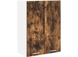 Syfax™ Armadio Pensile Rovere Fumé 60 X 31 X 80 Cm Legno Multistrato