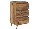 Syfax™ Credenza Con Cassetto Legno Vecchio 40 X 35 X 70 Cm