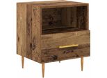 Syfax™ Comodino Marrone 40 X 35 X 47,5 Cm Legno Multistrato