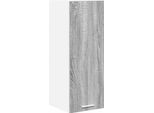 Syfax™ Armadio Pensile Grigio Sonoma E Bianco 30 X 31 X 80 Cm