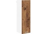 Syfax™ Armadio Pensile Con Porta Legno Vecchio 30 X 31 X 100 Cm