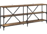 Syfax™ Tavolo Consolle Con Lo Scaffale Legno Vecchio 180 X 30 X 75 Cm
