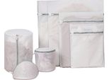 Inf Set Di 7 Sacchetti Per Lavatrice In Rete Fine - Protezione Delicata