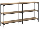 Syfax™ Tavolo Consolle Rovere Artigianale 150 X 29 X 75 Cm