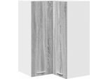 Syfax™ Armadio Pensile Grigio Sonoma E Bianco 57 X 57 X 80 Cm