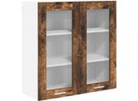 Syfax™ Armadio Pensile Rovere Fumé 80 X 31 X 80 Cm Legno Multistrato