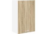 Syfax™ Armadio Pensile Quercia Sonoma E Bianca 50 X 31 X 80 Cm