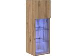 Syfax™ Mobile Tv Da Parete Rovere Artigianale 30,5 X 30 X 90 Cm