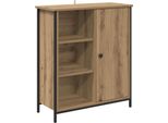 Syfax™ Credenza Rovere Artigianale 70 X 30 X 80 Cm Legno Multistrato
