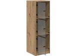 Syfax™ Credenza Rovere Artigianale 35 X 37 X 109 Cm Legno Multistrato
