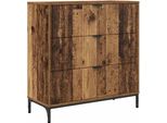 Syfax™ Credenza Legno Vecchio 79,5 X 33 X 82 Cm Legno Multistrato