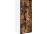 Syfax™ Armadio Pensile Rovere Fumé 40 X 31 X 100 Cm Legno Multistrato