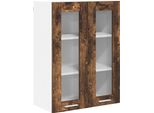 Syfax™ Armadio Pensile Rovere Fumé 60 X 31 X 80 Cm Legno Multistrato