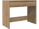Syfax™ Scrivania Rovere Artigianale 100 X 50 X 78 Cm Legno Multistrato