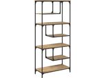 Syfax™ Libreria Rovere Artigianale 81 X 36 X 176 Cm Legno Multistrato