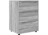 Syfax™ Armadio Grigio Sonoma 60 X 48 X 81 Cm Legno Multistrato