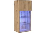 Syfax™ Mobile Tv Da Parete Rovere Artigianale 40,5 X 30 X 90 Cm