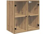 Syfax™ Armadietto A Muro Rovere Artigianale 68 X 37 X 68,5 Cm