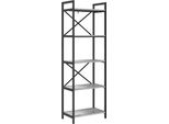 Syfax™ Libreria Grigio Sonoma 56 X 34 X 171 Cm Legno Multistrato
