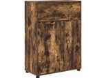Syfax™ Mobile Da Bagno Con Cassetto Rovere Fumé 72,5 X 36,5 X 100 Cm