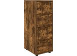 Syfax™ Armadio Rovere Fumé 40 X 48 X 105 Cm Legno Multistrato