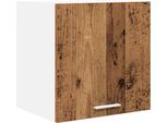 Syfax™ Armadio Pensile Con Porta Legno Antico E Bianco 40 X 31 X 40 Cm