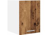 Syfax™ Armadio Pensile Con Porta Legno Antico E Bianco 30 X 31 X 40 Cm