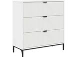 Syfax™ Credenza Bianco 79,5 X 33 X 82 Cm Legno Multistrato