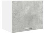 Syfax™ Armadio Pensile Grigio Cemento E Bianco 50 X 31 X 40 Cm