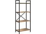 Syfax™ Libreria Rovere Artigianale 56 X 34 X 133,5 Cm