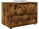 Syfax™ Armadio Rovere Fumé 80 X 48 X 57 Cm Legno Multistrato